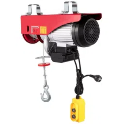 Nutronics Mini Electric Wire Rope Hoist Winch Copper Winding 3 HP Motor Power 1200 Kg Load Capacity with Trolley for Industrial Purpose, ‎NS-EH 1200X20-image-26