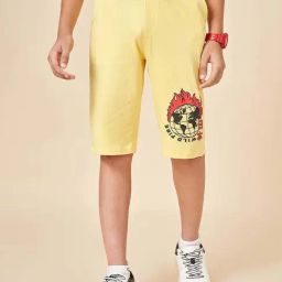 Coolsters by Pantaloons Boys Pale Banana Cotton Printed Shorts-image-31