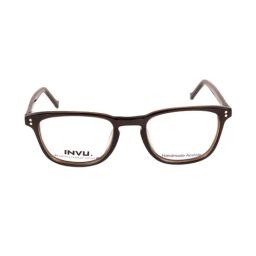 INVU A4020E Brown Full Rim Square Frame-image-88