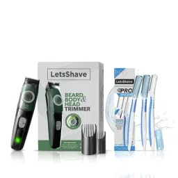 LetsShave Trim and Style Combo for Men (Multicolor)-image-3