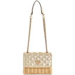 GUESS Gold Quilted Shoulder Bag-picture-27