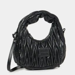 Styli Black Textured Handbag-66