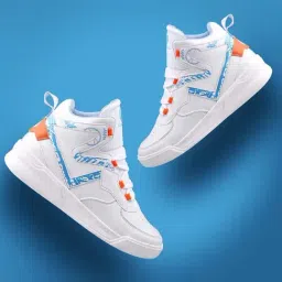 Bacca Bucci Men's SKYLINE White Ankle High Sneakers-image-86
