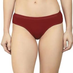 AROUSY Maroon Cotton Hipster Panty-image-52