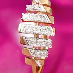 Mia by Tanishq Mia by Tanishq Light Show Gold & Diamond Finger Ring-image-57