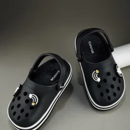 Campus Kids GC-9001K Black Clogs-image-32