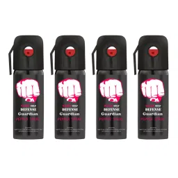 Guardian Self Defense 55ml Pepper Spray for Women Safety/Protection, Pack of 4-16