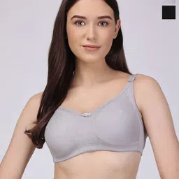 Floret Pack Of 2 Non Padded Full Coverage T-shirt Bra-image-73
