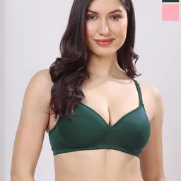 Floret Women Teal Bra-48