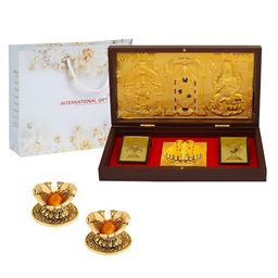 INTERNATIONAL GIFT Gold-Toned Religious Idol Showpiece-image-85