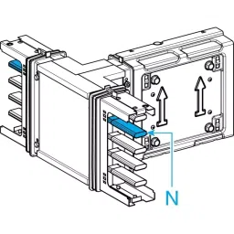 Schneider Electric Canalis KS 400 A Tee Elbow Busbar Trunking, KSA400DTC40-27