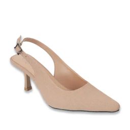 Catwalk Women's Nude Back Strap Stilettos-picture-37