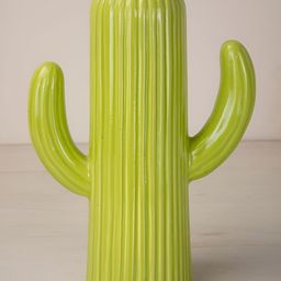FREEDOM TREE Green Ceramic Cactus Flower Vases-image-7