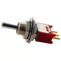 MULTICOMP PRO Toggle Switches SWITCH, TOGGLE, SPDT, MOM-OFF-MOM, 2MS4T1B5M2RE-7