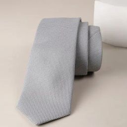 Allen Solly Grey Embroidered Tie-picture-5
