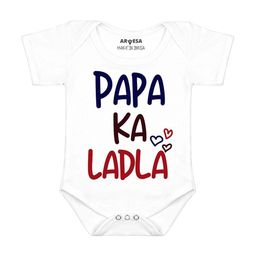 Arvesa Papa Ka Ladla Printed Bodusuit-16