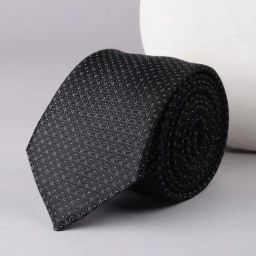 Allen Solly Black Embroidered Tie-image-91