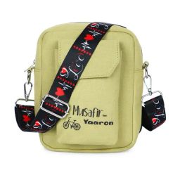 Spice Art Olive Green Medium Printed Cross Body Bag-6