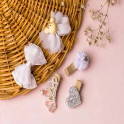 Jewelz Beautiful, Interestingly Shaped Hair Clips for Kids ¿ Pack of 5-15
