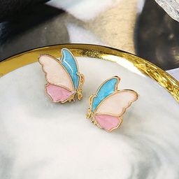 BEYTER Sterling Silver Butterfly Shaped Studs-image-56