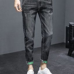The Roadster Lifestyle Co Cotton Mid-Rise Lightly Faded Jeans-picture-12