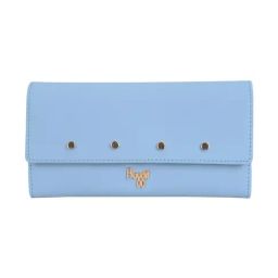 Baggit Blue Small Tri-Fold Wallet for Women-image-36