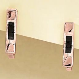 P.N.Gadgil Jewellers Vetra Glow 18kt Rose Gold Hoops & Huggies Gold Earring For Woman-image-56