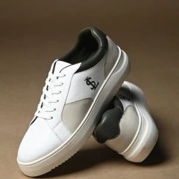 Louis Stitch Men's White Casual Sneakers-image-95