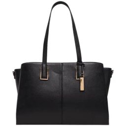 ALDO Black Solid Large Tote Handbag-76