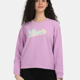 Levi's Purple Cotton Relaxed Fit Sweatshirt-picture-11