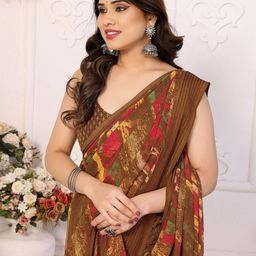 Ekasya Poly Georgette Saree-picture-12