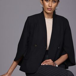 Allen Solly Woman Double-Breasted Formal Blazers-picture-10