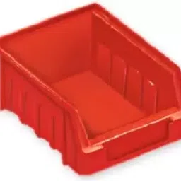 Alkon SB 1 Polypropylene Copolymer 125 x 100 x 60 mm Red Industrial Bin-picture-11