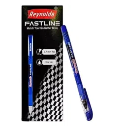 Reynolds 0.7 mm Fast Line Ball Pen Ultra Low Viscosity Ink Blue (Set of 10)-image-25
