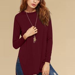 Dream Beauty Fashion Women High-Low Longline Top-image-87