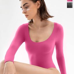 TRENDY ERA Pack Of 2 Round Neck Bodysuit-image-12