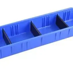 Alkon PSB-401 Polypropylene Copolymer 415 x 100 x 60 mm Blue Industrial Bin-picture-25