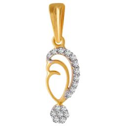 P.C. Chandra Jewellers 18 kt Gold & Diamond Pendant-picture-10