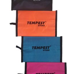 TEMPEST Polyvinyl Chlorine Skipping Jumping Rope With Adjustable Height Speed - Black With Bag image 5
