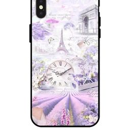 QRIOH Floral Printed iPhone X Back Case Mobile Accessories-image-75