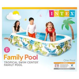 Intex 57177 Tropical Swim Center Family Inflatable Pool Intex Tropical Pool Intex Pool Intex Swimming Pool Intex Swim Center - Multicolor image 3