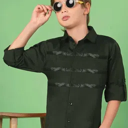 MashUp Boys Classic Opaque Printed Casual Shirt-picture-9