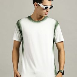 Trends Tower Men Dyed Round Neck Cotton T-shirt-image-65