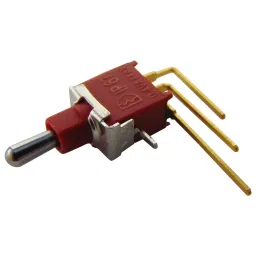 MULTICOMP PRO Toggle Switches SWITCH, TOGGLE, SPDT, MOM-OFF-MOM, 2AS4T2A1M7RE-10