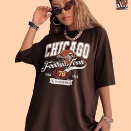 Dreambe Women 2 Printed Hooded Extended Sleeves Applique T-shirt-picture-47