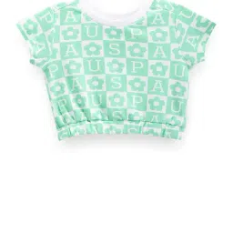 U.S. Polo Assn. Kids Green Printed T-Shirt-picture-20
