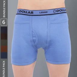 Dollar Lehar Assorted Cotton Regular Fit Trunks - Pack Of 5-picture-11