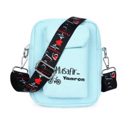 Spice Art Sky Blue Medium Printed Cross Body Bag-18