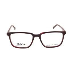 INVU A4008E Red Full Rim Square Frame-image-20