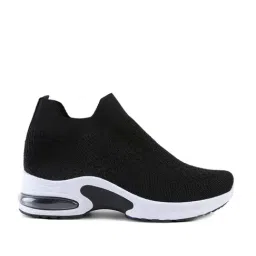 London Rag Women's Camps Active Black Walking Shoes-image-88